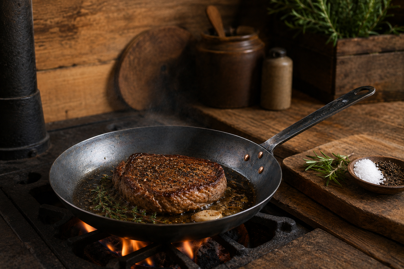 11" Carbon Steel Skillet - The Original