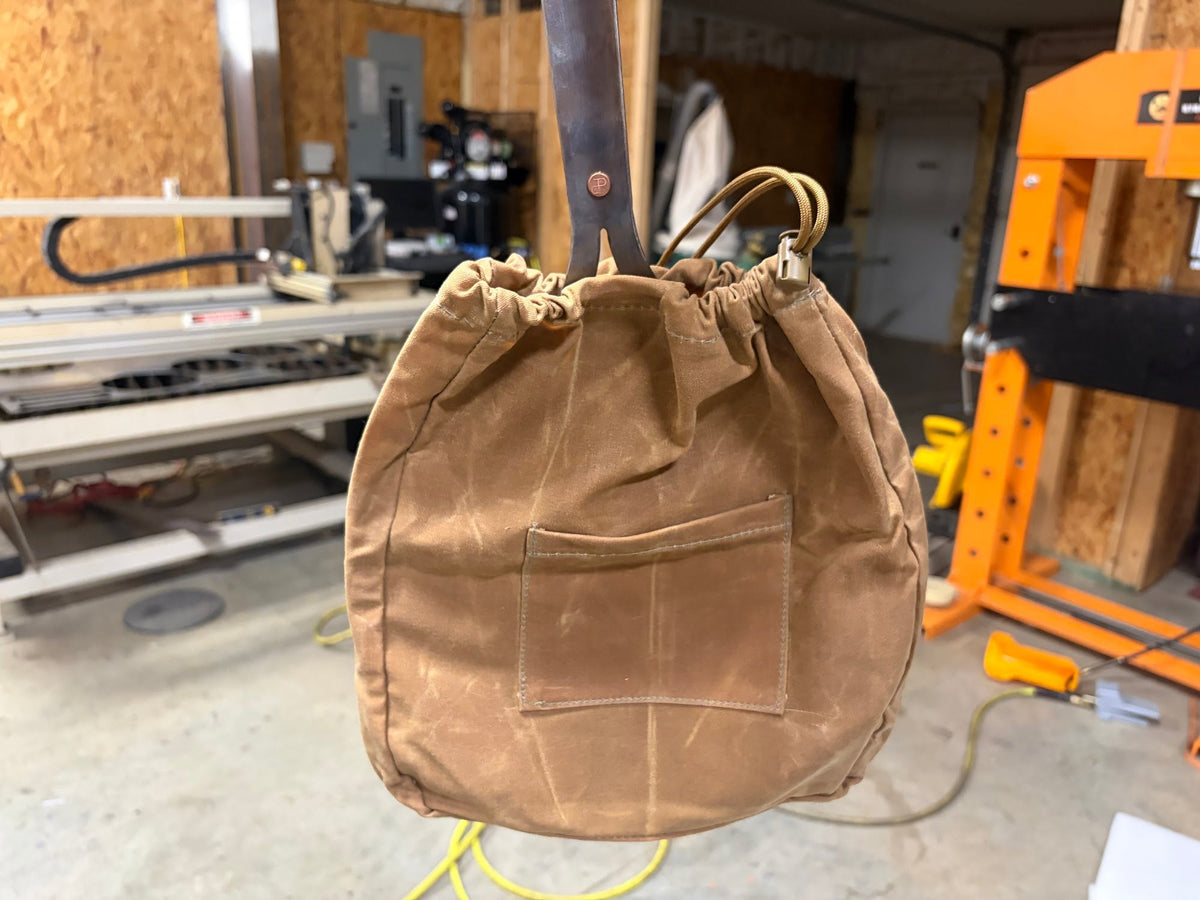 Canvas skillet bag